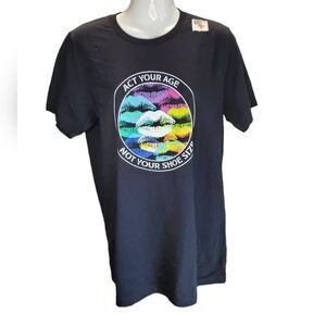 NEW BELLA CANVAS graphic short sleeve tee M